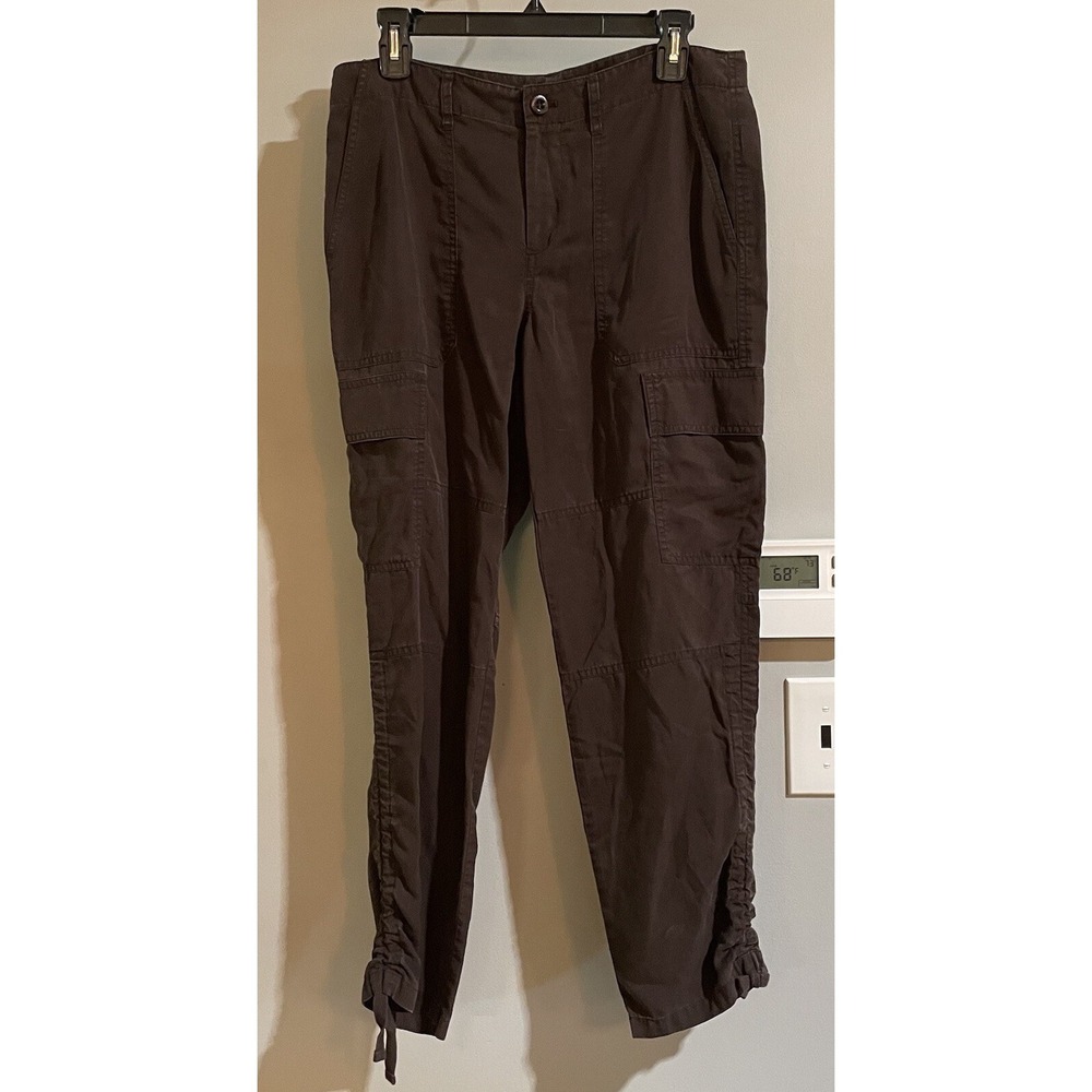 Lauren Ralph Lauren LRL Pants Luxe Lyocell Cargo Casual Active Womens Size 4